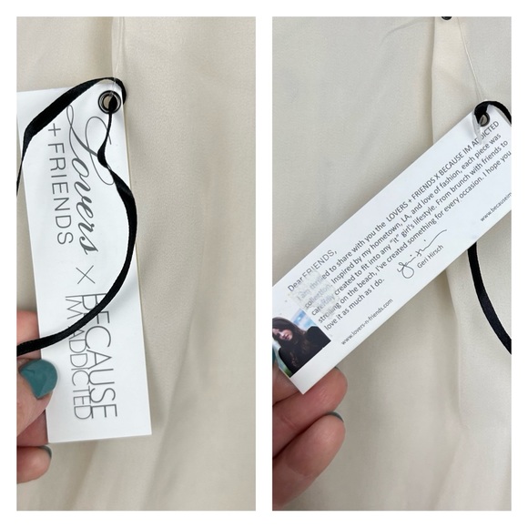 Lovers + Friends x Because I’m Addicted En Vogue Jacket in Cream Tweed/Stud M - Picture 15 of 15